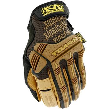 SAFETY EQUIPMENT | Mechanix Wear LMP-75-011 M-Pact Leather Gloves - XL 11, Tan/Black