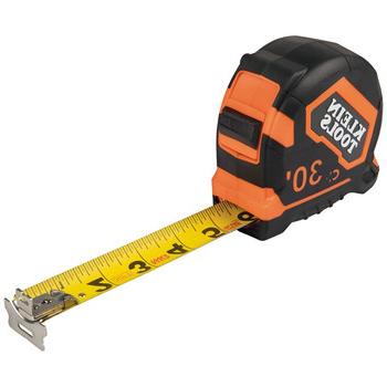 TAPE MEASURES | Klein Tools 9230 30 ft. Magnetic Double-Hook Tape Measure