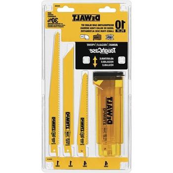 RECIPROCATING SAW BLADES | Dewalt DW4898 10-Piece Bi-Metal Reciprocating Saw Blade Set