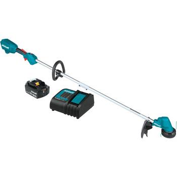 STRING TRIMMERS | Makita XRU23SM1 18V LXT Brushless Lithium-Ion 13 in. Cordless String Trimmer Kit (4 Ah)