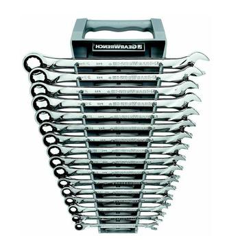 RATCHETING WRENCHES | GearWrench 85099 16-Piece 12-Point Metric XL Combination Ratcheting Wrench Set