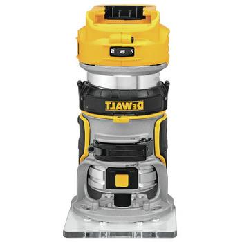 WOODWORKING TOOLS | Factory Reconditioned Dewalt DCW600BR 20V MAX XR Brushless Compact Lithium-Ion 1/4 in. Cordless Router (Tool Only)