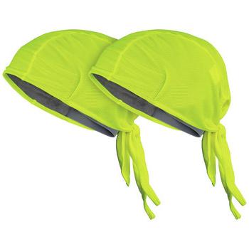 COOLING GEAR | Klein Tools 60546 2-Piece Cooling Do Rag Set - Universal Size, High-Visibility Yellow
