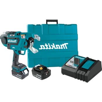 COPPER AND PVC CUTTERS | Makita XRT02TK 18V LXT Brushless Lithium‑Ion Cordless Rebar Tying Tool Kit with 2 Batteries (5 Ah)