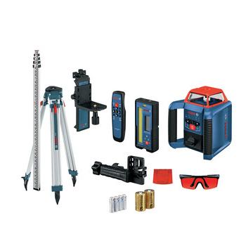 ROTARY LASERS | Factory Reconditioned Bosch GRL2000-40HVK-RT REVOLVE2000 Self-Leveling Horizontal/Vertical Cordless Rotary Laser Kit