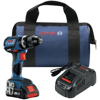 HAMMER DRILLS | Factory Reconditioned Bosch GSB18V-535CB15-RT 18V Lithium-Ion Brushless 1/2 in. Cordless Hammer Drill Driver Kit (4 Ah)