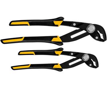 WRENCHES | Dewalt DWHT70486 8 in. and 10 in. Pushlock Plier (2-Pack)